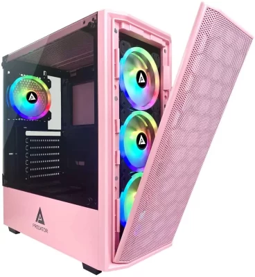 Case PC Mid-tower hồng tốt nhất – Apevia Predator