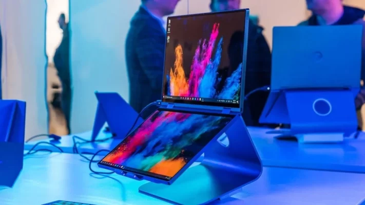 Laptop Dual-Screen cảm ứng tốt nhất – Dell Duet