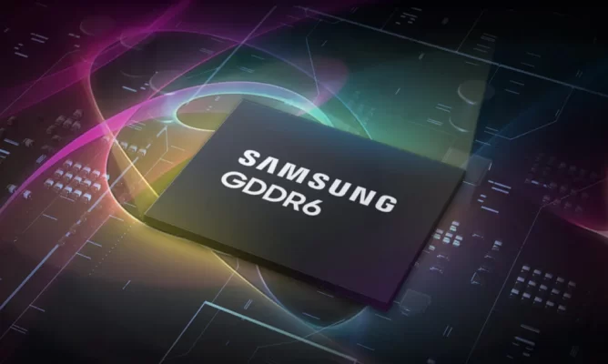 Samsung GDDR6 RAM