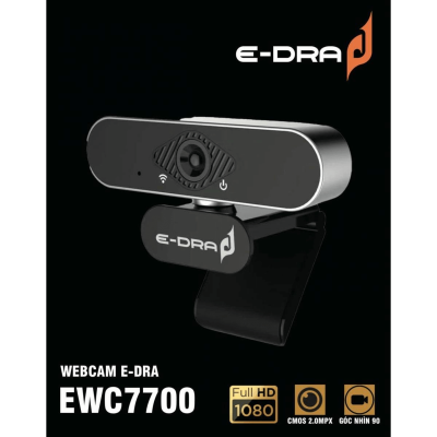 Webcam E-Dra EWC7700 Full HD 1080p