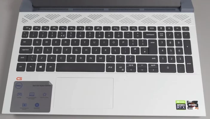 Bàn phím và Touchpad của Dell 5515