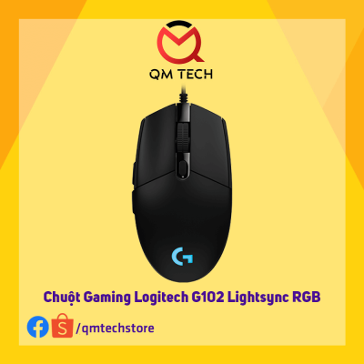 Chuột Gaming có dây Logitech G102 Lightsync RGB